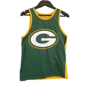 Green Bay Packers Adult Tank Top SMALL Jordy Nelson #87 Signed Sports Football